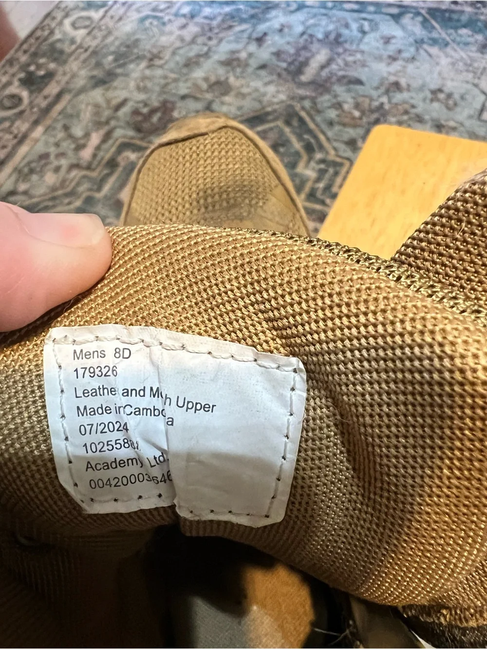5.11 Tactical Men's Coyote Tan Tactical Boots
